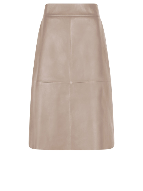 Noora leather skirt