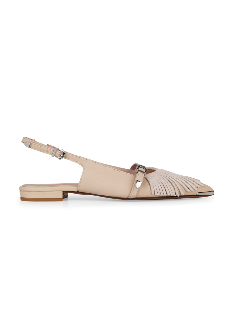 Cinque fringed slingbacks