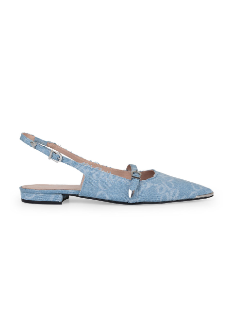 Cinque denim slingbacks