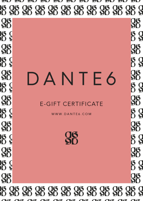 DANTE6 MAIL GIFT CARD