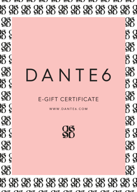 DANTE6 MAIL GIFT CARD 