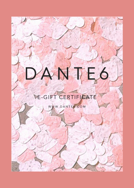 DANTE6 MAIL GIFT CARD
