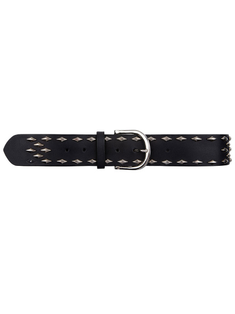 Cinque leather rivet belt