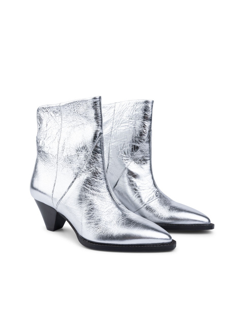 D6Kaia metallic ankle boots