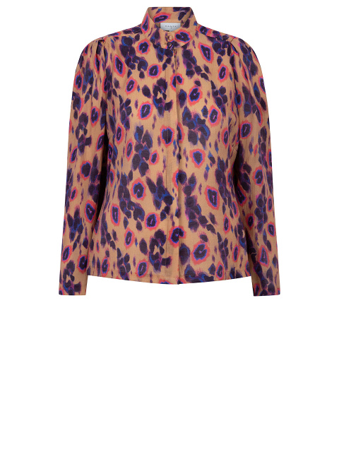 Honoré leopard blouse