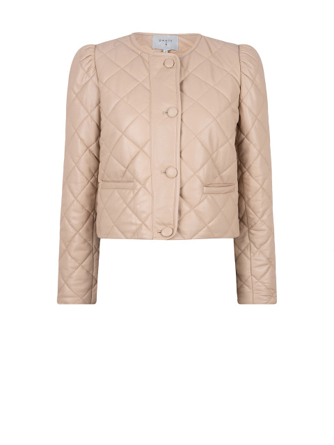 Tatum quilted leather jacket