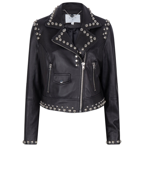 Toujours studs leather jacket
