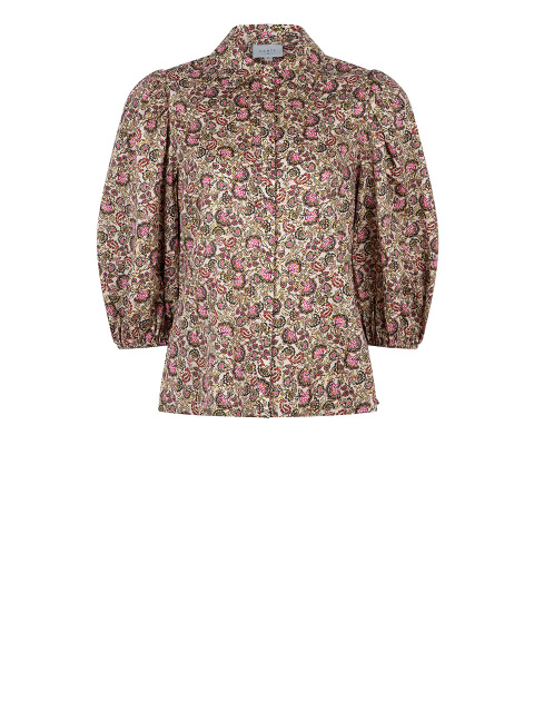 Yuna printed blouse