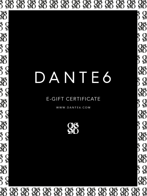DANTE6 MAIL GIFT CARD