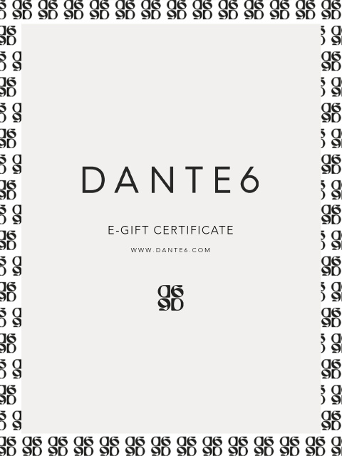DANTE6 MAIL GIFT CARD 