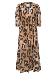 Abbaye leopard maxi dress