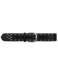 D6Cinque leather rivet belt