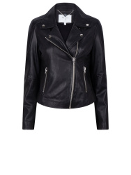 Hutton leather jacket