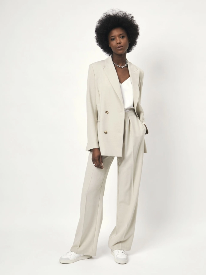 Frame white blazer shop